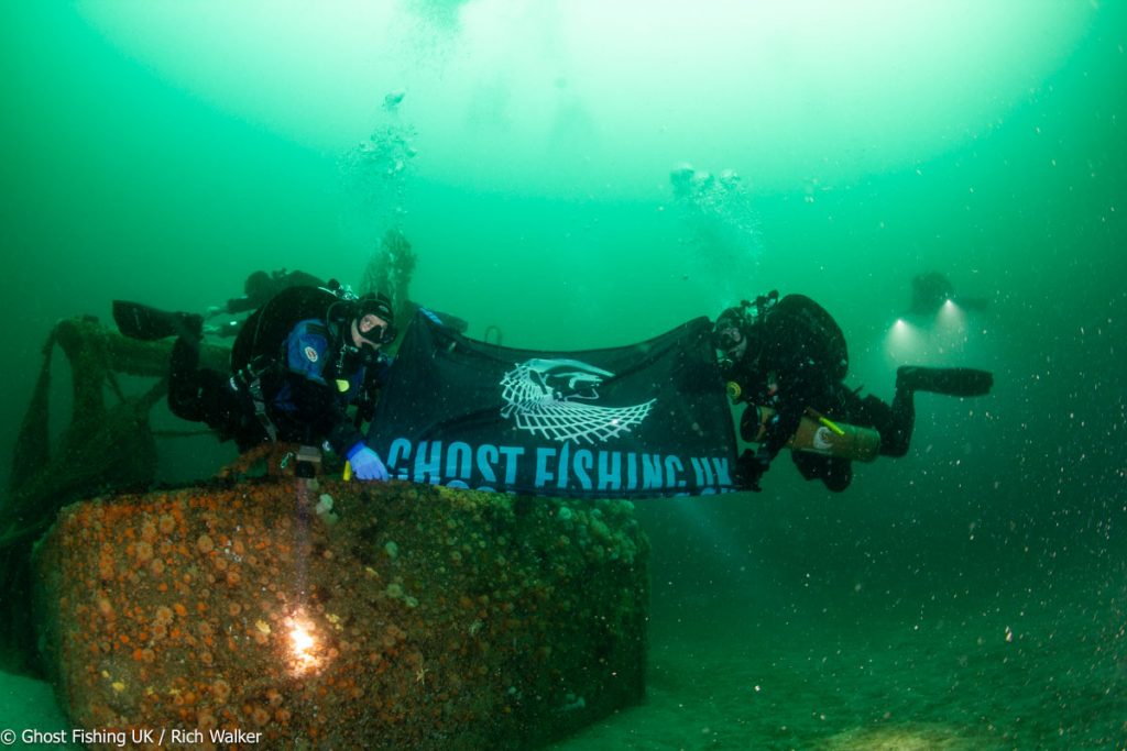 Read more about the article Divers recover 1500 kilograms of lost fishing gear from Shetland waters: part 2